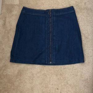 H&M Denim dark blue skirt